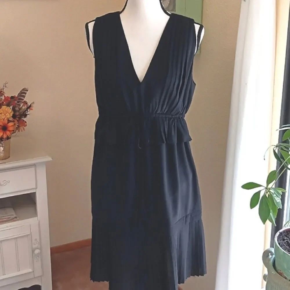Max Studio Pleated Dress - Picture 2 of 14